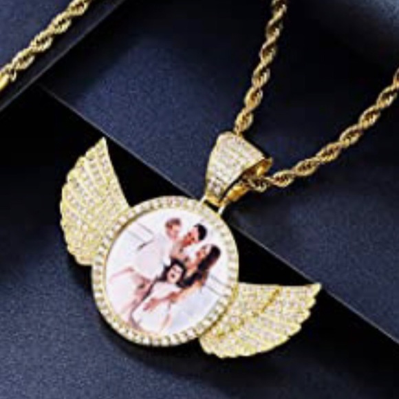 Hip Hop Memory Picture Pendant w/chain & picture - Picture 5 of 8